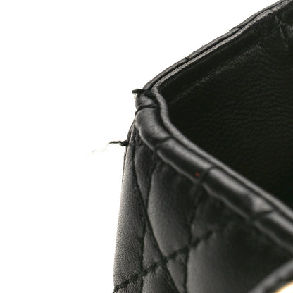 Christian Dior Lambskin Cannage Medium Lady Dior Black 12 of 13