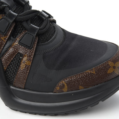 Louis Vuitton Calfskin Patent Monogram LV Archlight Sneakers 42 Black 13 of 20