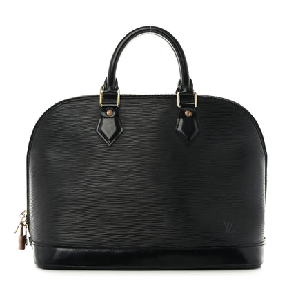 Louis Vuitton Epi Alma PM Black 1 of 13