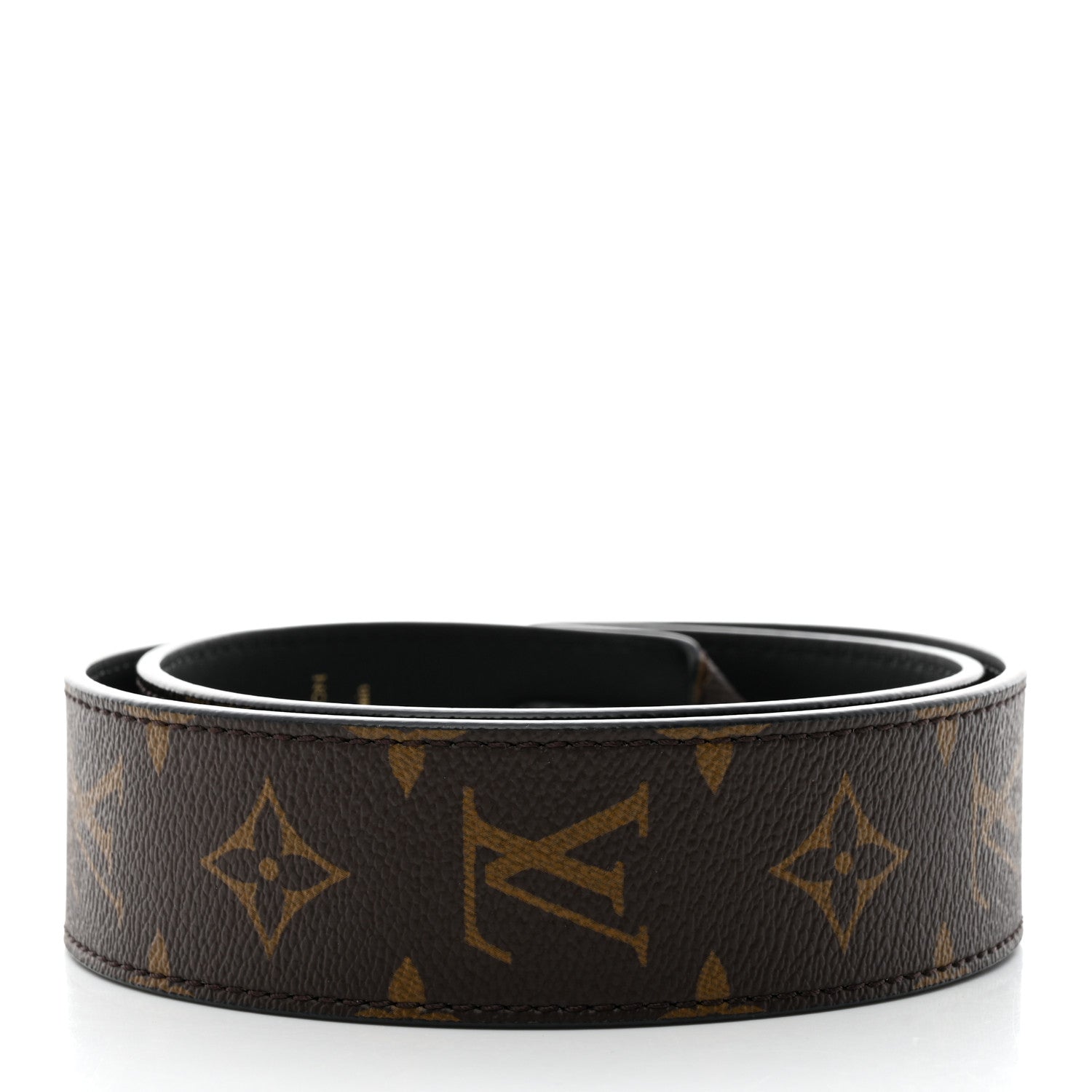 Louis Vuitton Monogram Bandouliere Shoulder Strap Black 2 of 6