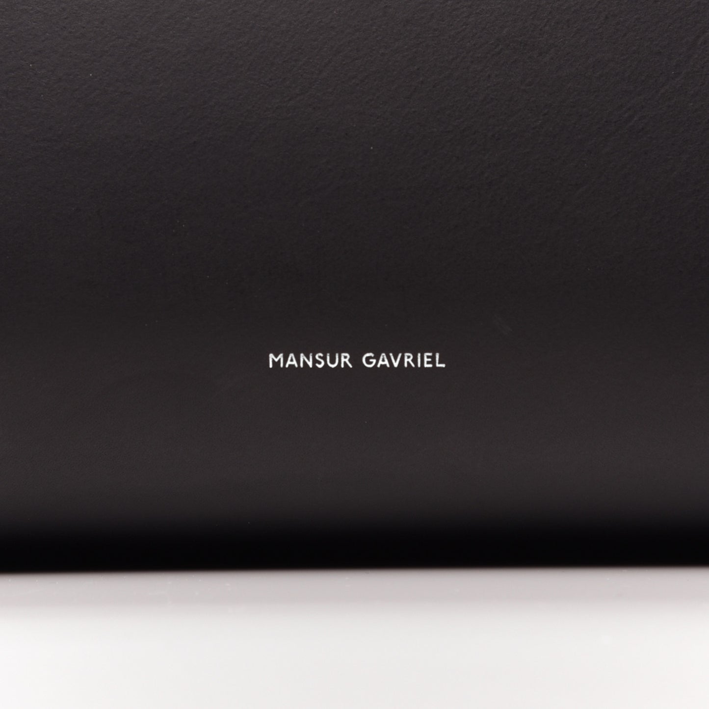 Calfskin Large Shopping Tote Black Flamma