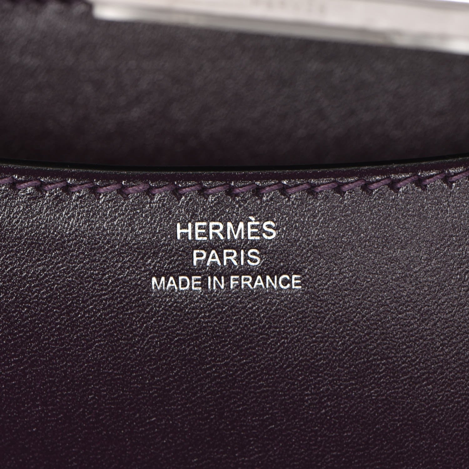 Hermes Box Constance 18 Raisin 7 of 20