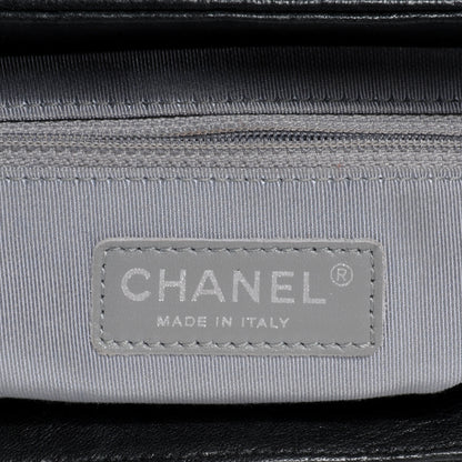Chanel Lambskin Chain Around Medium Messenger Bag Black 7 of 8
