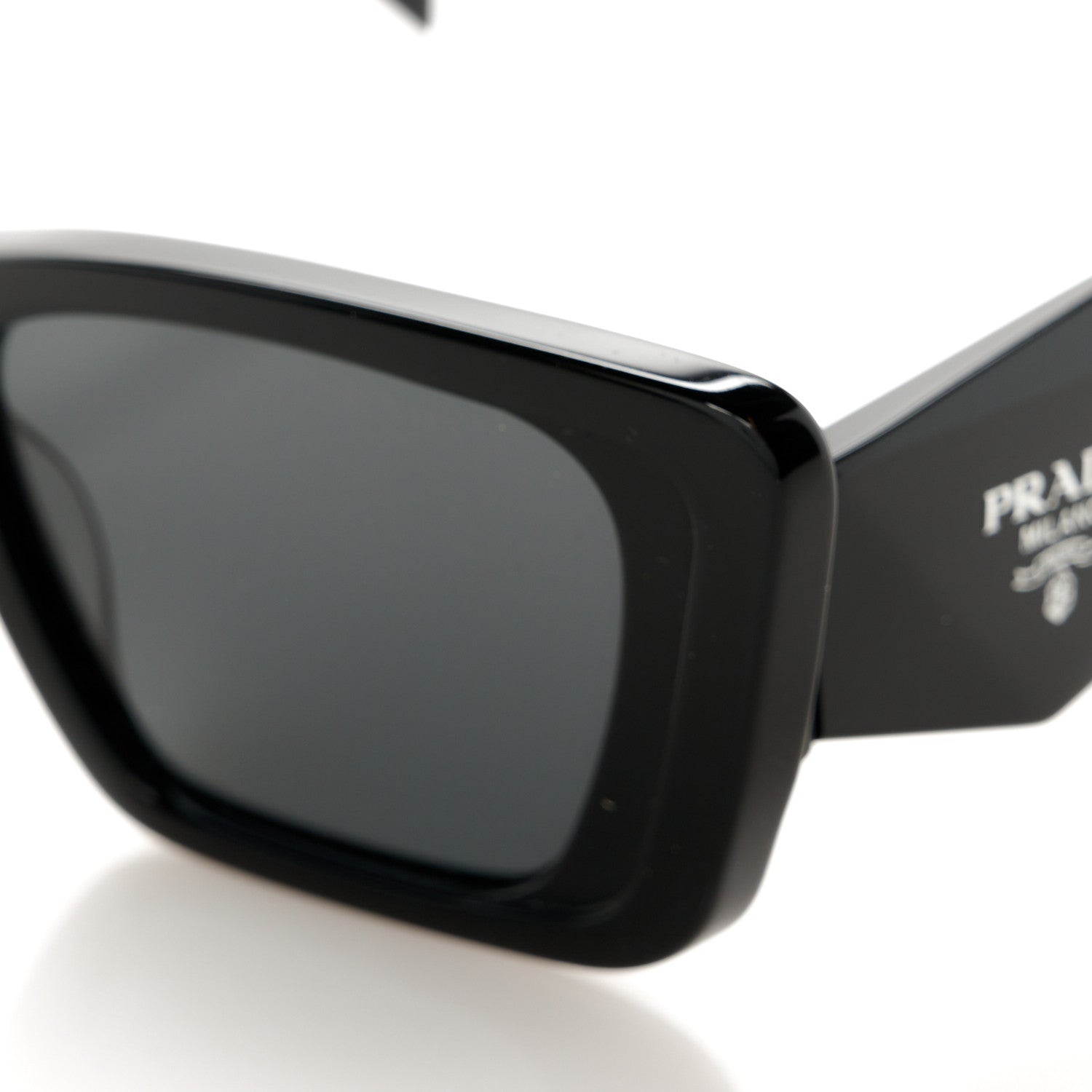 Prada Acetate Symbole Sunglasses SPR 08Y Black 7 of 8