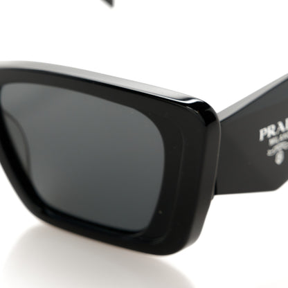 Prada Acetate Symbole Sunglasses SPR 08Y Black 7 of 8