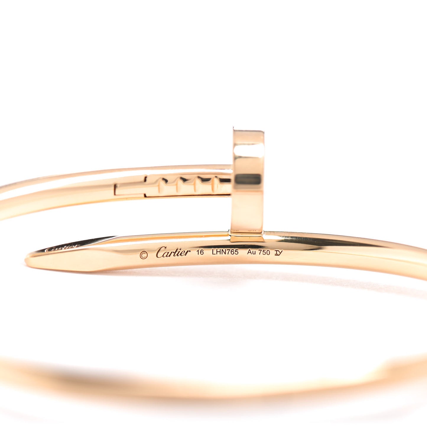 18K Yellow Gold Juste Un Clou Bracelet 16
