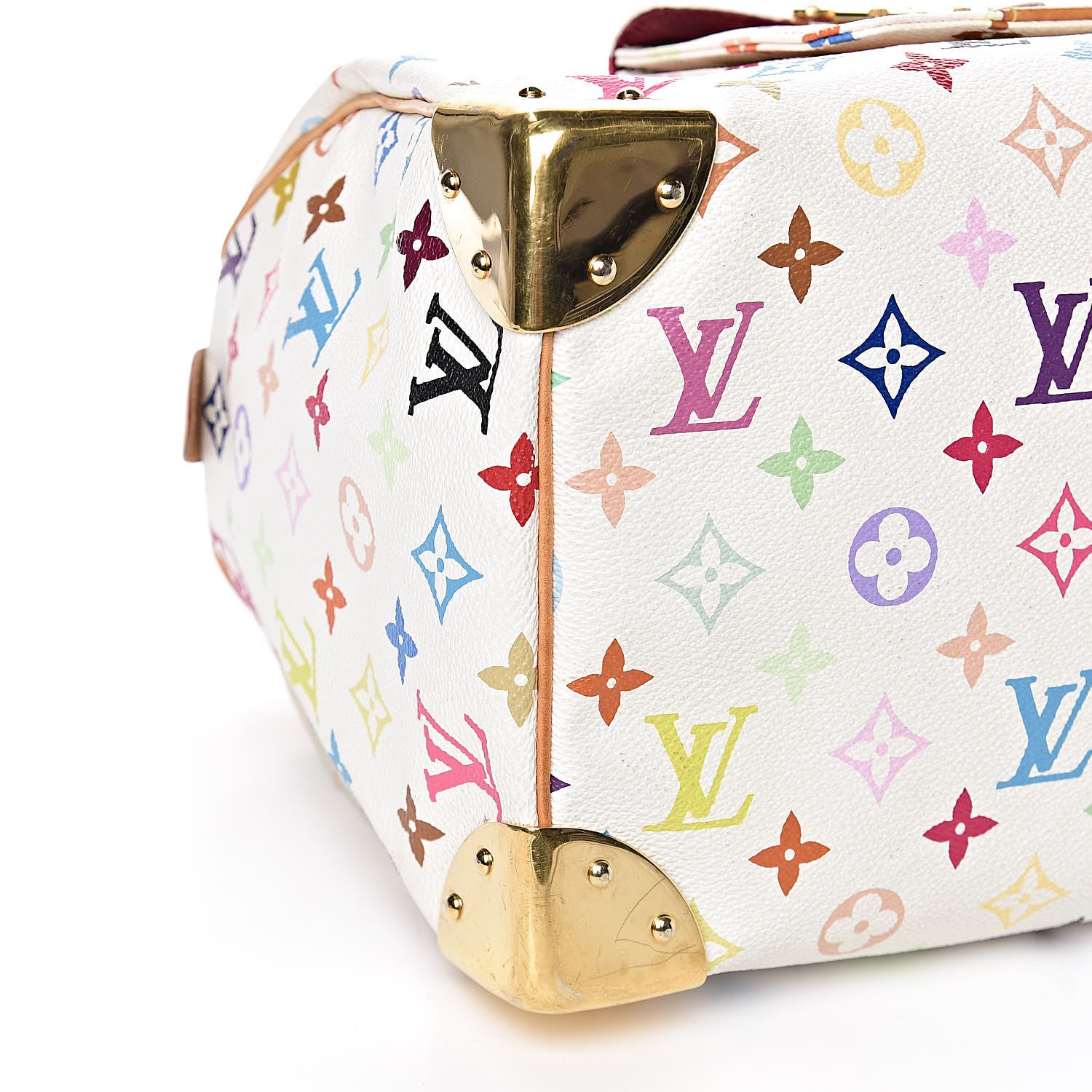 Louis Vuitton Monogram Multicolor Speedy 30 White 7 of 11