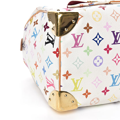 Louis Vuitton Monogram Multicolor Speedy 30 White 7 of 11