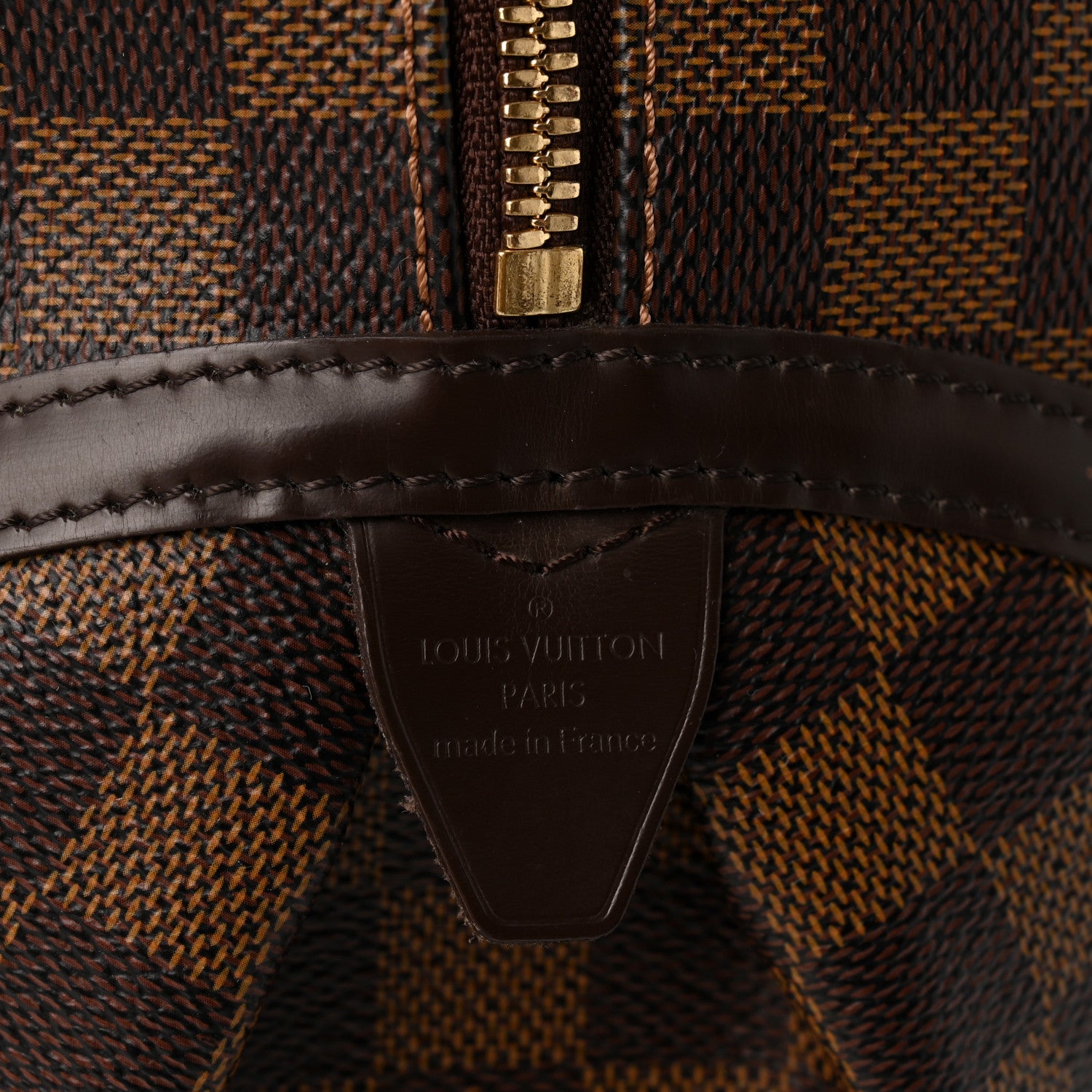 Louis Vuitton Damier Ebene Rivington GM 6 of 12