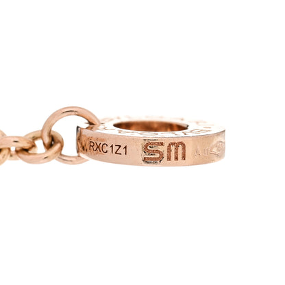 Bulgari 18K Rose Gold Diamond BVLGARI BVLGARI Openwork Bracelet SM 3 of 6