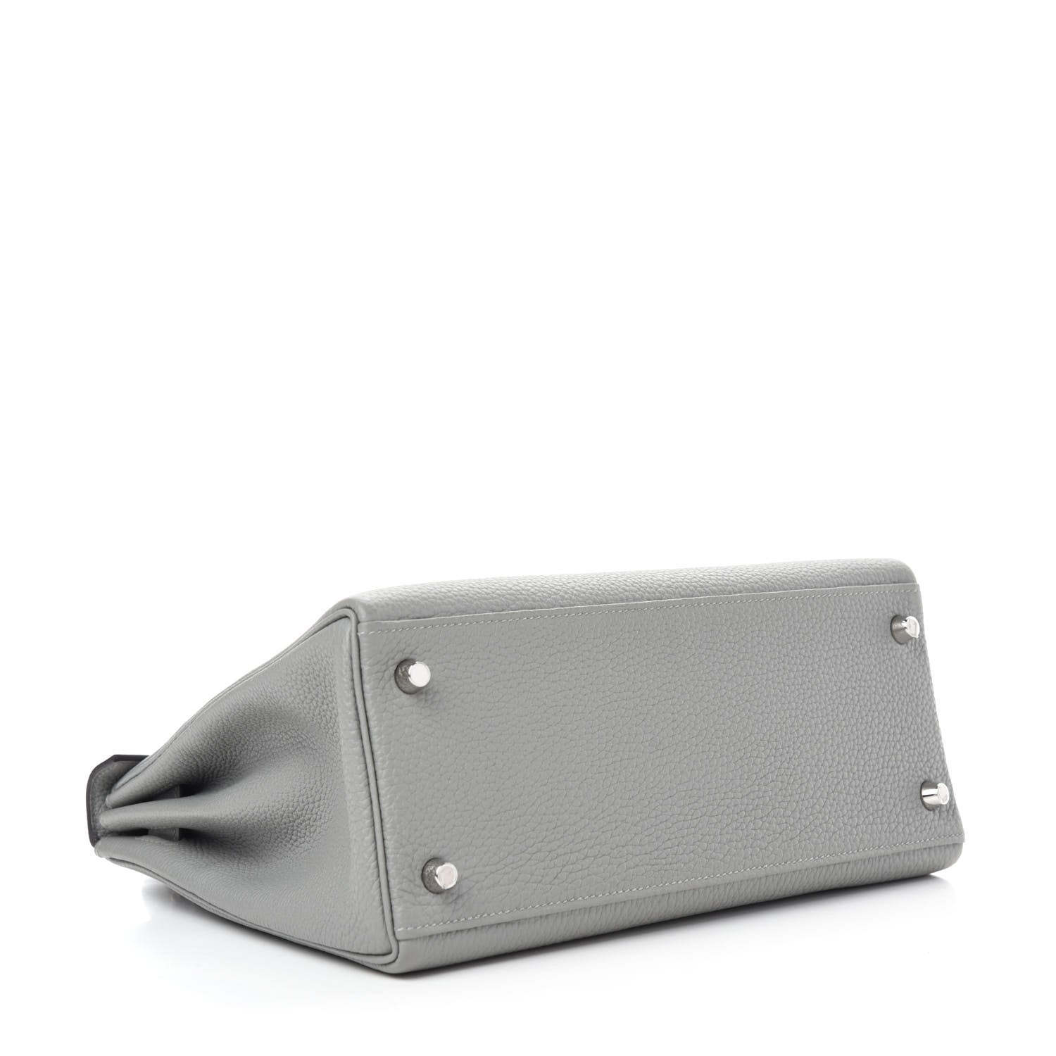 Hermes Togo Kelly Retourne 28 Gris Mouette 4 of 11