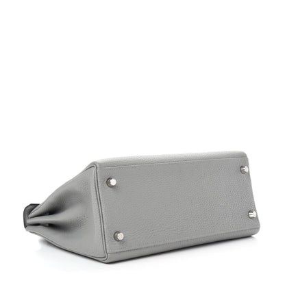 Hermes Togo Kelly Retourne 28 Gris Mouette 4 of 11