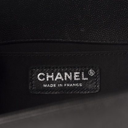 Chanel Caviar Quilted Medium Boy Flap So Black 6 of 11