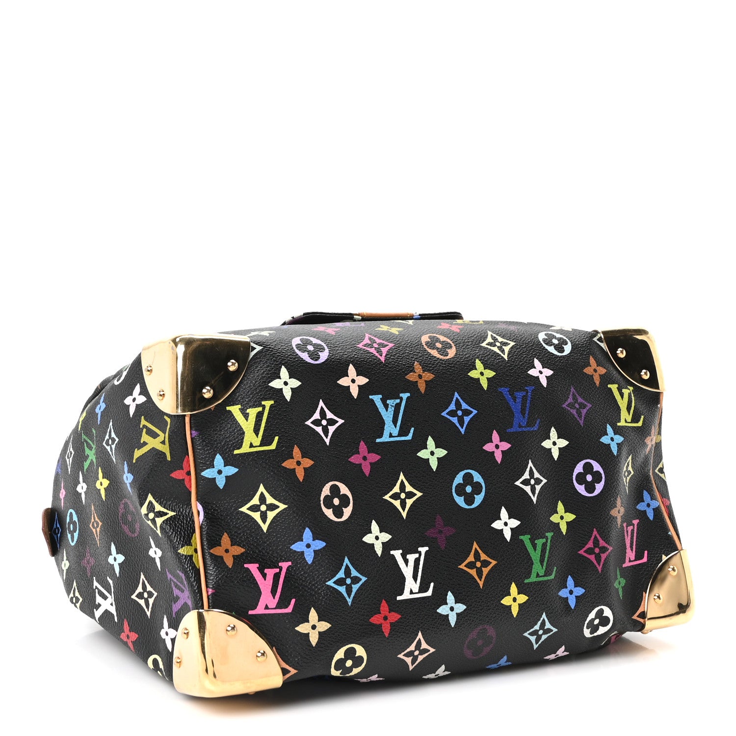 Louis Vuitton Monogram Multicolor Speedy 30 Black 3 of 8