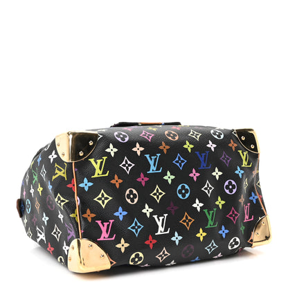 Louis Vuitton Monogram Multicolor Speedy 30 Black 3 of 8
