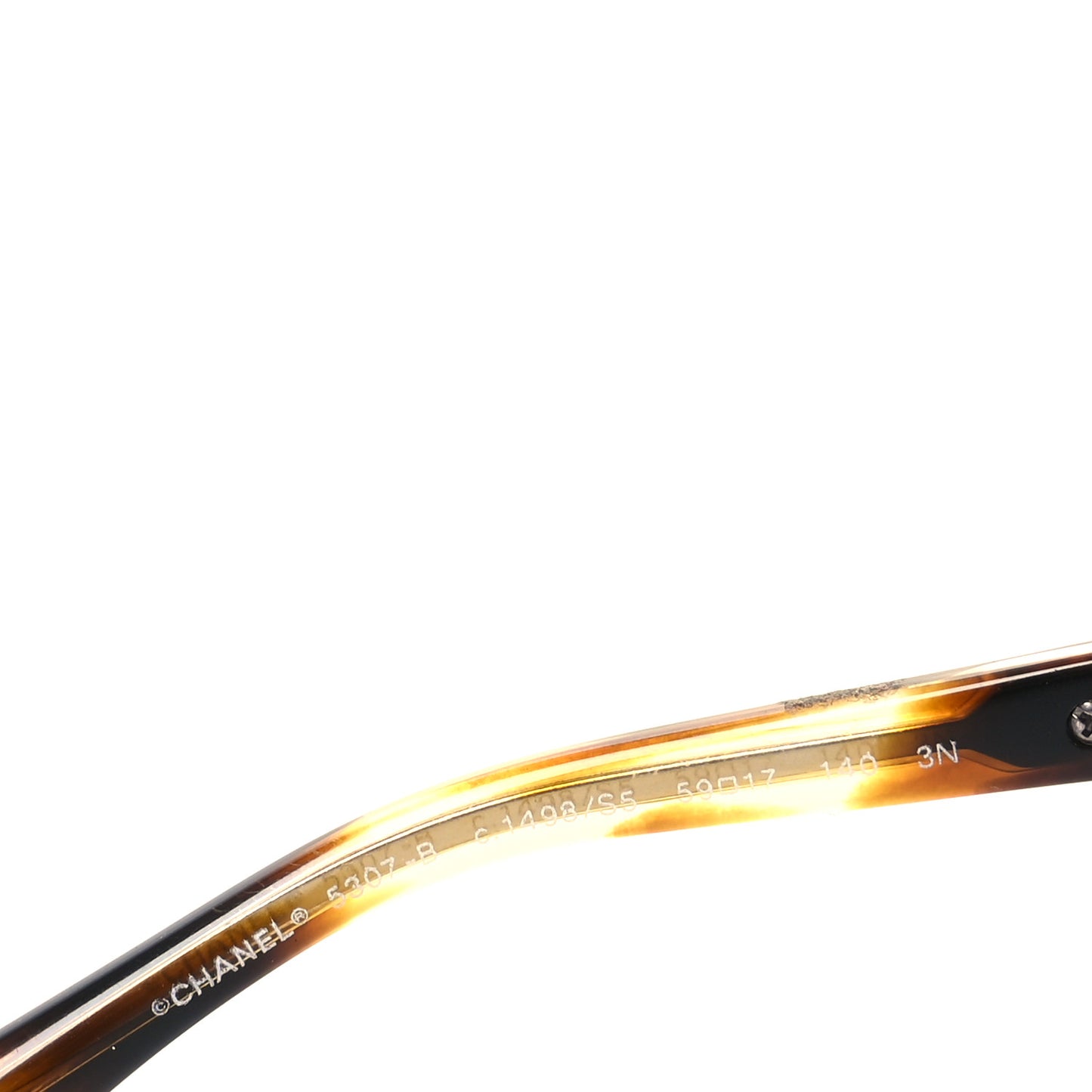 Crystal Baguette Cat Eye Bijou Sunglasses 5307-B Tortoise