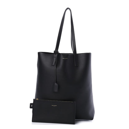 Saint Laurent Calfskin Medium Shopping Tote Black 1 of 4