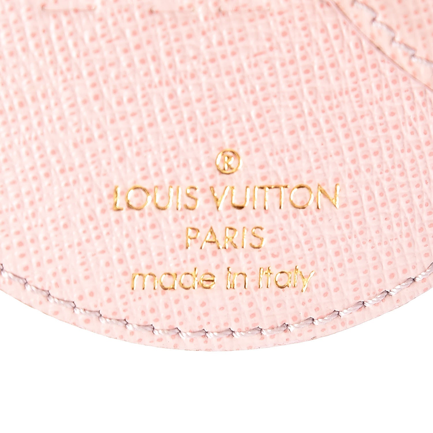 Louis Vuitton Monogram LV Mirror Bag Charm Key Holder Rose Ballerine 4 of 7