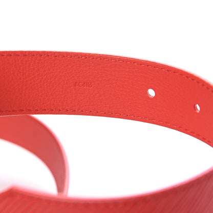 Louis Vuitton Epi 30mm LV Twist Belt 90 36 Coquelicot 4 of 6
