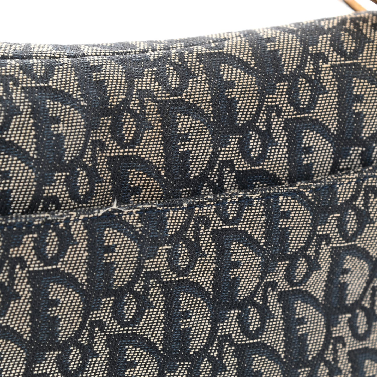 Monogram Saddle Bag Blue