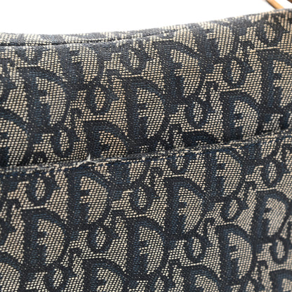 Christian Dior Monogram Saddle Bag Blue 11 of 16