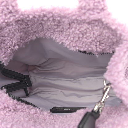 Marc Jacobs Polyester Cotton Medium The Teddy Traveler Tote Bag Arctic Dust 7 of 9