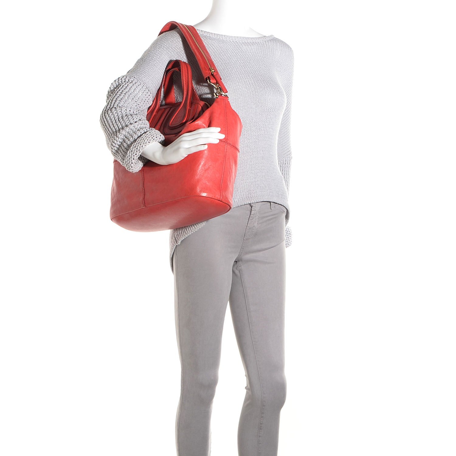 Givenchy Lambskin Medium Nightingale Red 2 of 8
