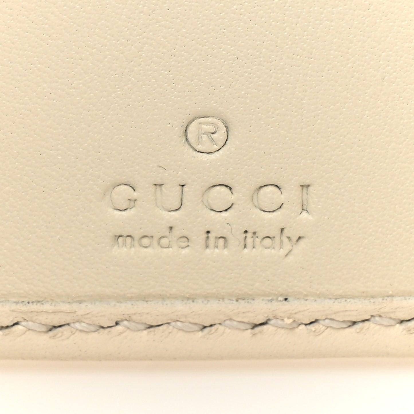 Calfskin Matelasse GG Marmont Wallet Mystic White