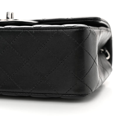Chanel Lambskin Quilted Mini Rectangular Flap Black 10 of 10
