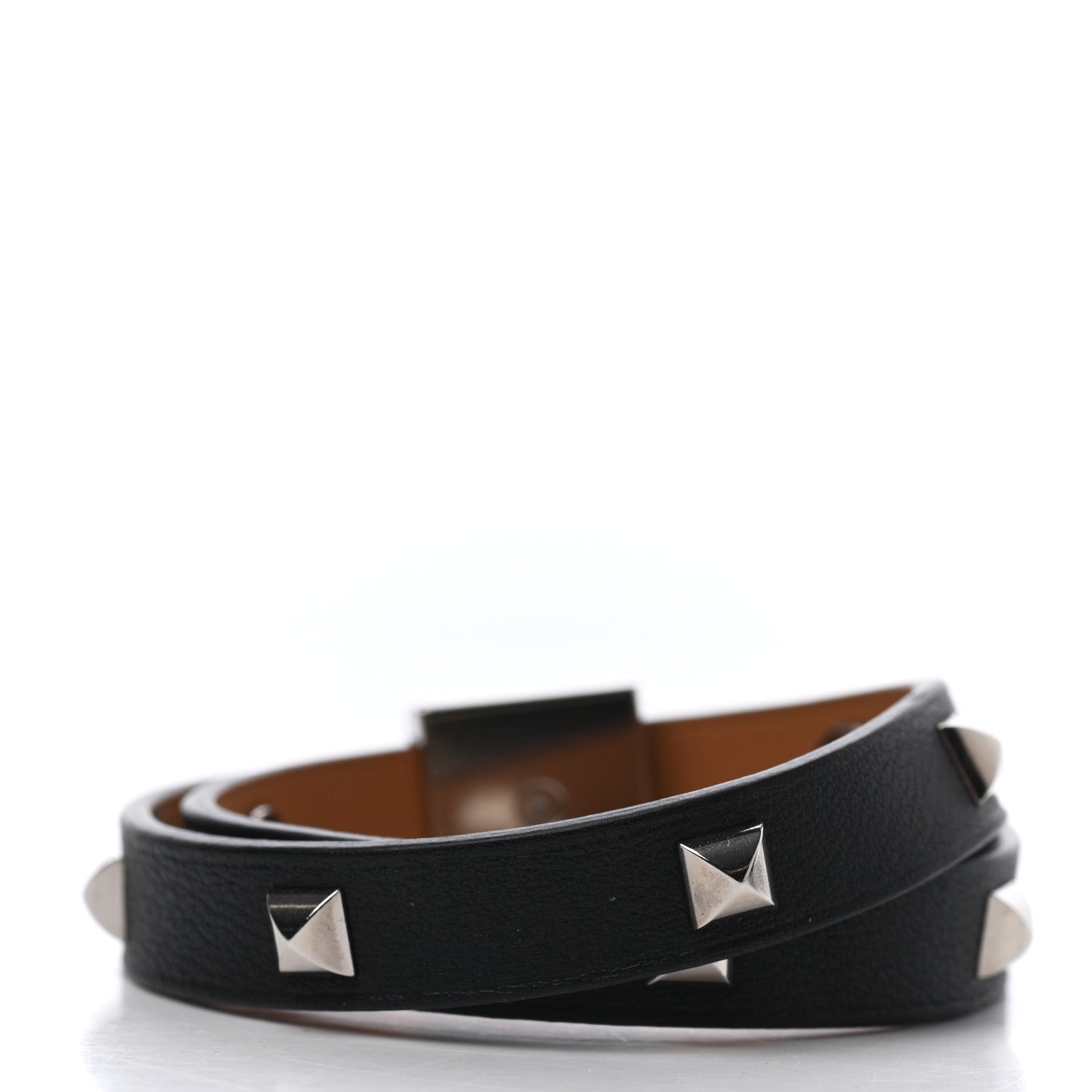 Hermes Swift Medor Infini Cloute Double Tour Bracelet T2 Black 2 of 3