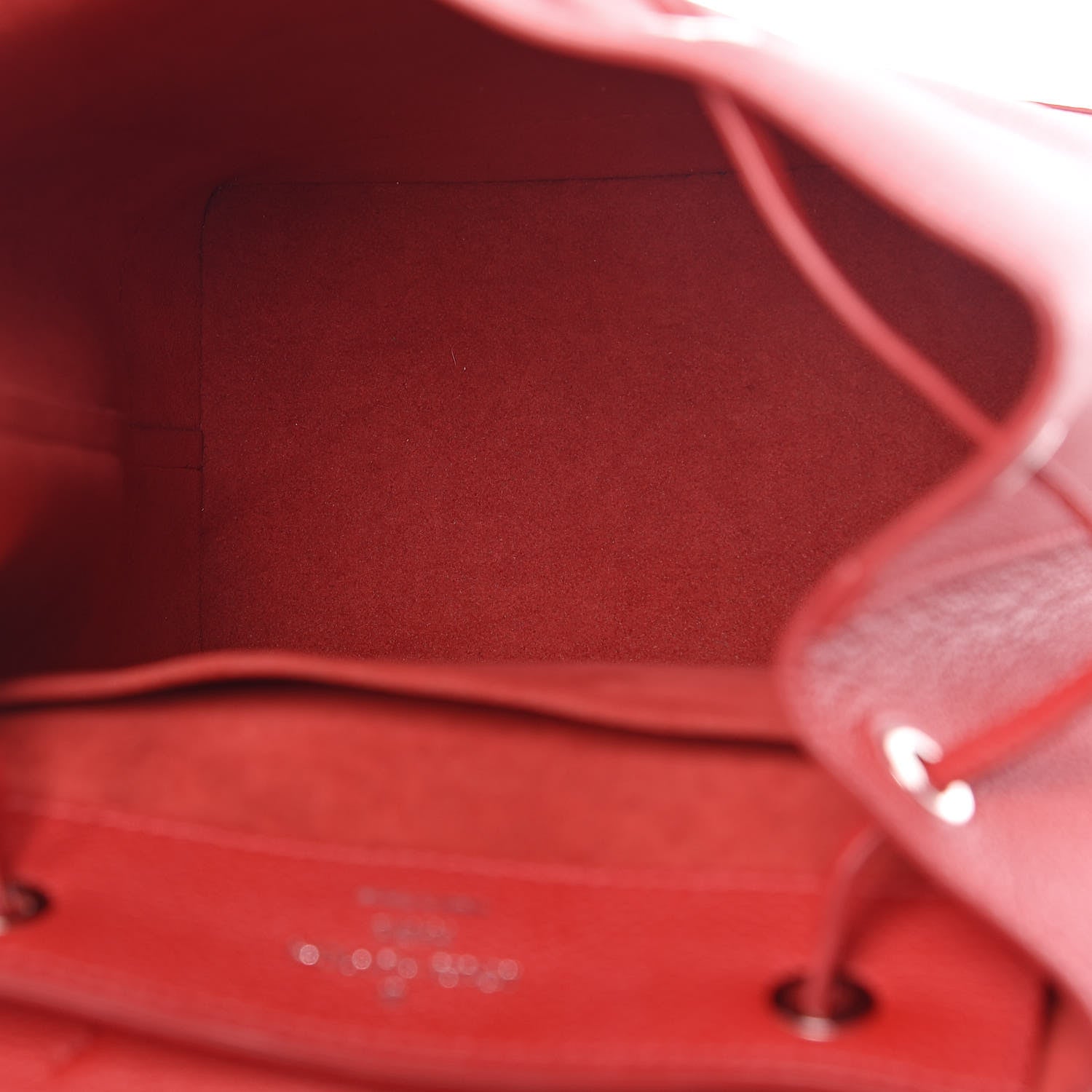 Louis Vuitton Soft Calfskin Lockme Backpack Rubis 5 of 12