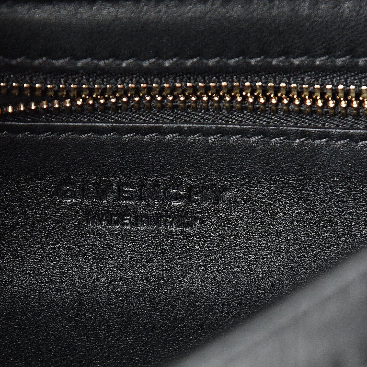 Givenchy Calfskin Crocodile Embossed Small Nobile Shoulder Bag Black 5 of 12