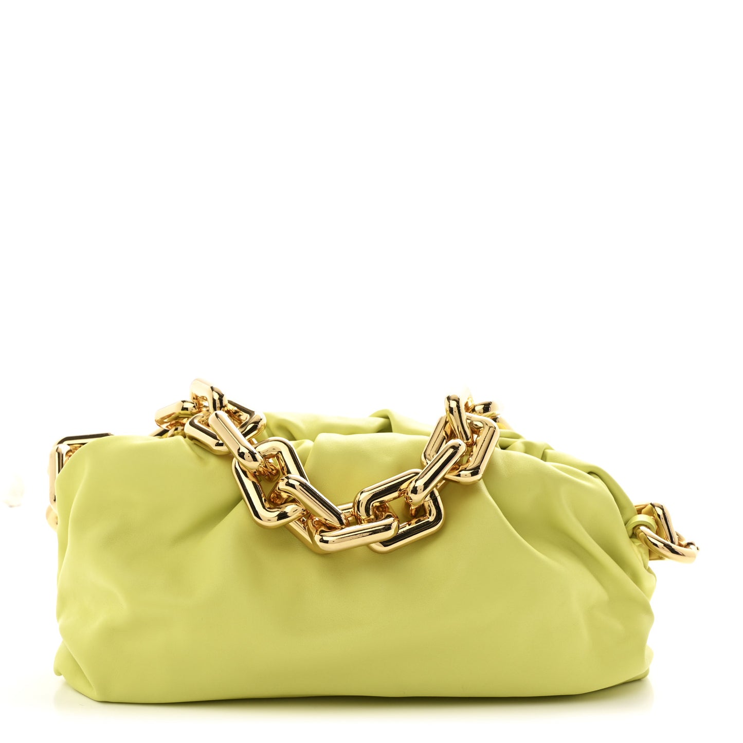 Calfskin The Pouch Chain Seagrass