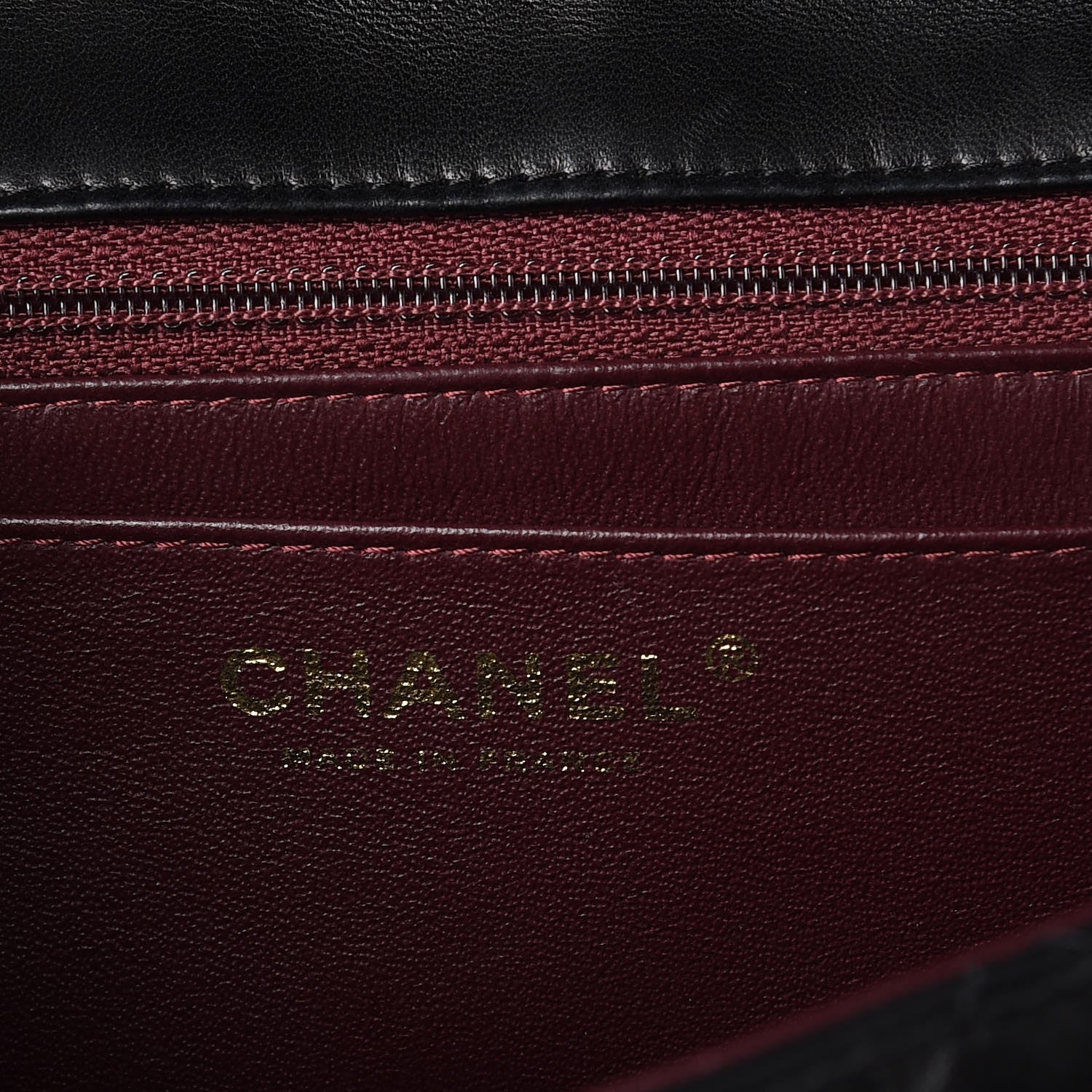 Chanel Lambskin Quilted Jumbo Single Flap Black 6 of 9