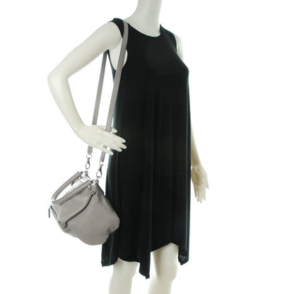 Givenchy Sugar Goatskin Small Pandora Pearl Grey 2 of 7