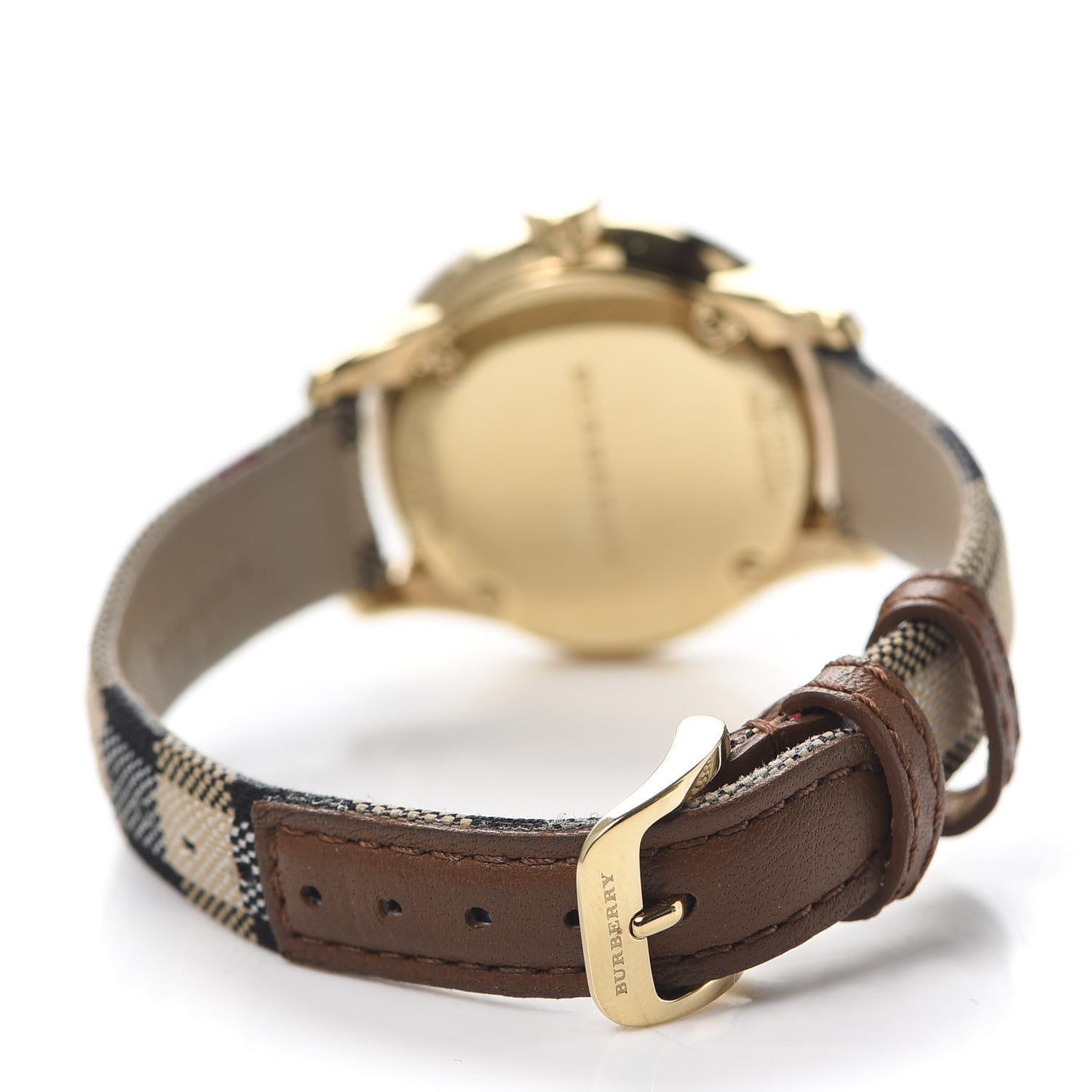 Stainless Steel Calfskin 32mm Quartz Watch Beige BU10104