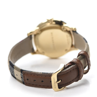 Burberry Stainless Steel Calfskin 32mm Quartz Watch Beige BU10104 3 of 4