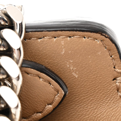 Fendi Shiny Nappa Trapuntata Small DotCom Click Chain Satchel Cuoio 17 of 17