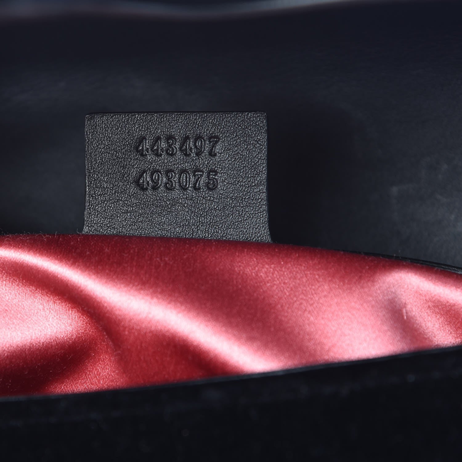 Gucci Velvet Matelasse Small GG Marmont Shoulder Bag Black 7 of 7