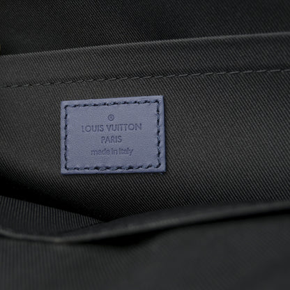Louis Vuitton Taurillon Monogram Sac Plat 24H Sapphire 6 of 10