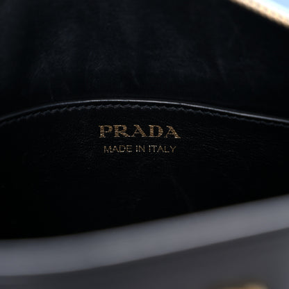 Prada Saffiano City Calfskin Esplanade Crossbody Bag Astrale Black 5 of 20