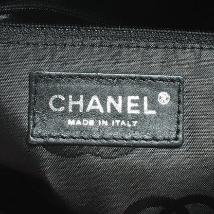 Chanel Calfskin Quilted Medium Cambon Tote Pink Black 6 of 7