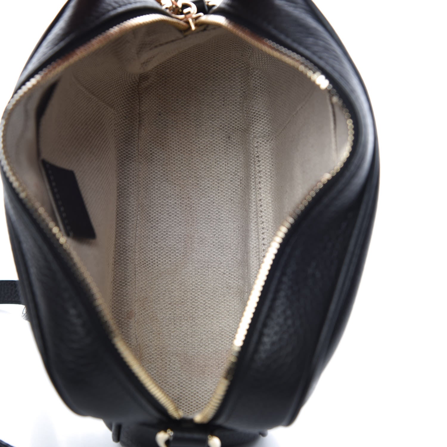 Gucci Pebbled Calfskin Small Soho Disco Bag Black 5 of 10
