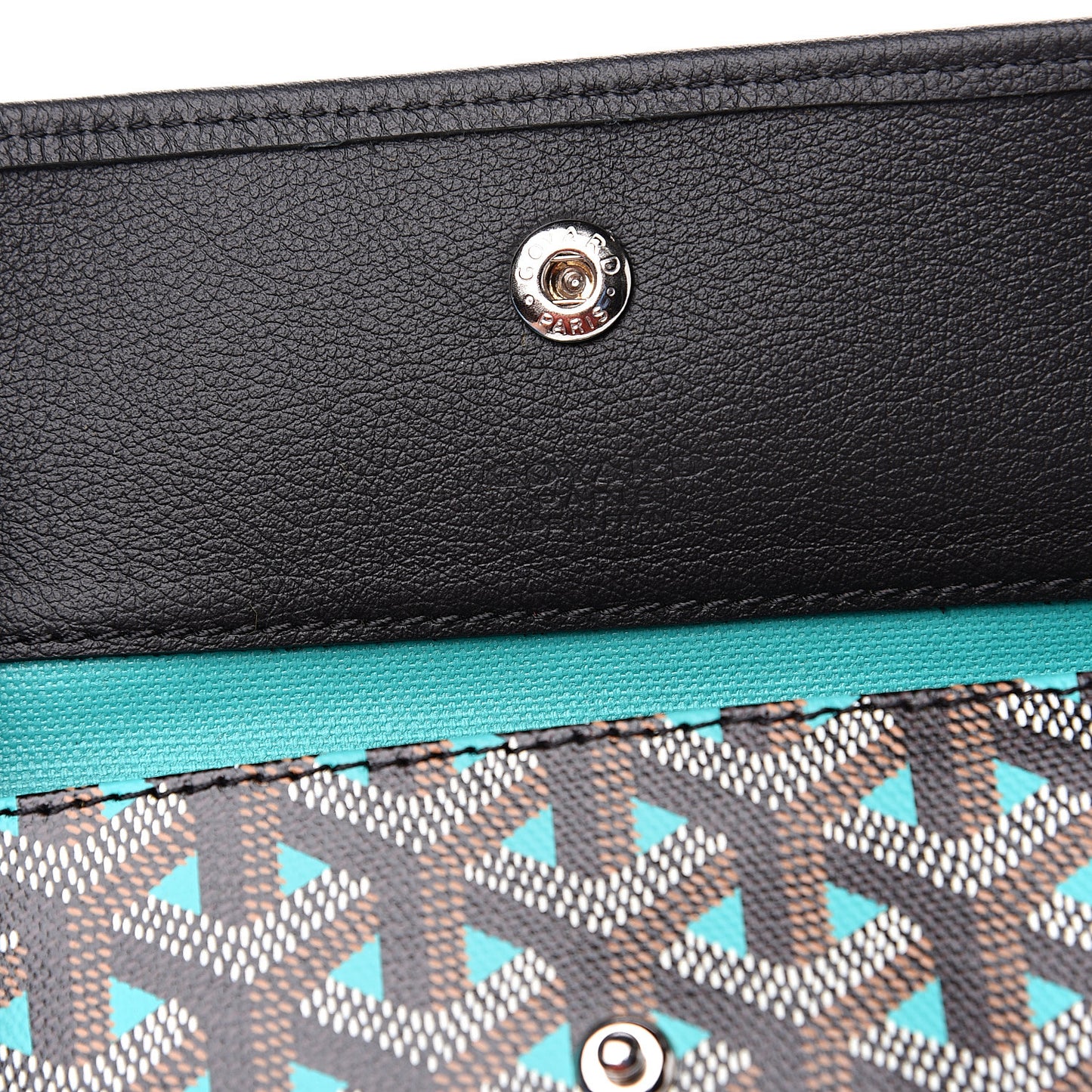 Goyardine Saint Louis Claire Voie PM Black Blue