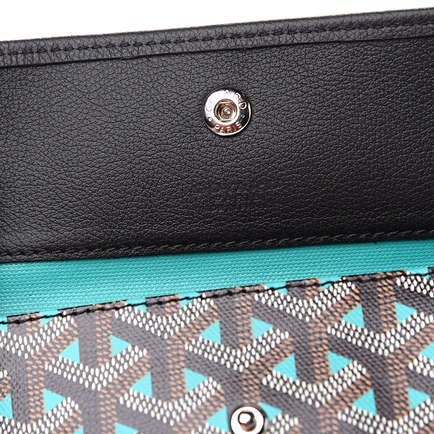 Goyard Goyardine Saint Louis Claire Voie PM Black Blue 5 of 8