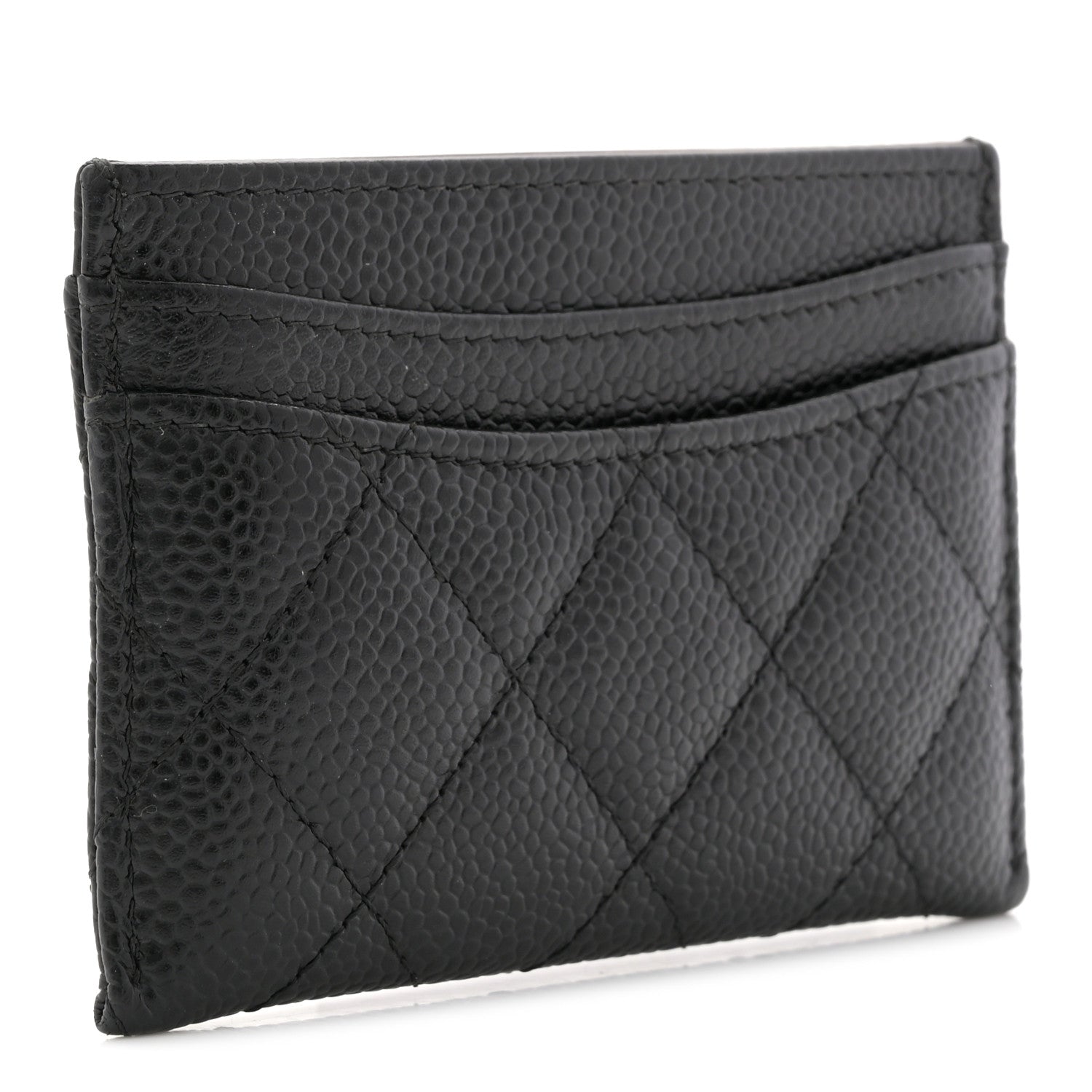Chanel Caviar Quilted Card Holder Black 3 of 8