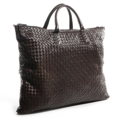 Bottega Veneta Nappa Intrecciato Convertible Bag Ebano 3 of 7