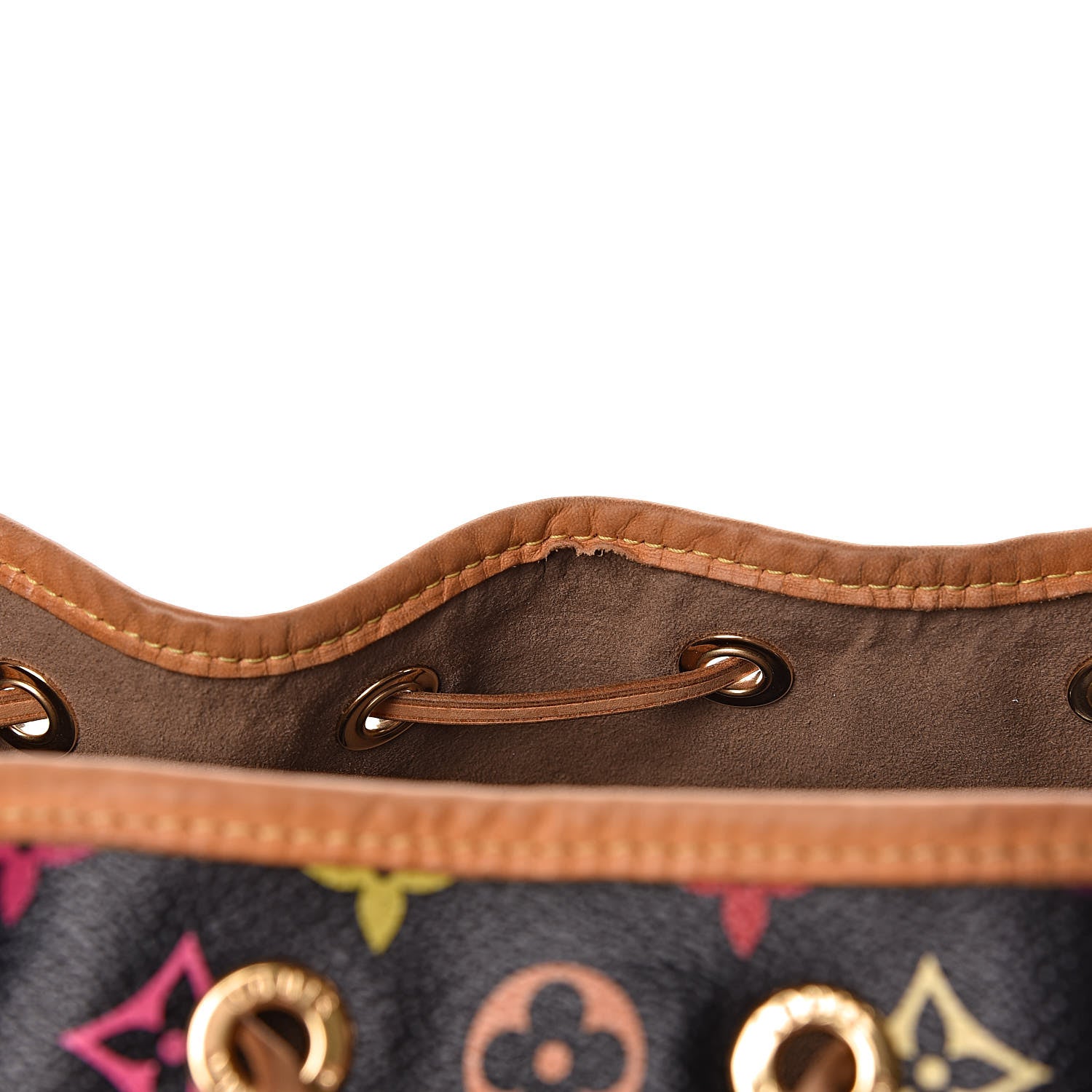 Louis Vuitton Monogram Multicolor Petit Noe Black 13 of 16