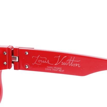 Louis Vuitton Acetate 1.1 Millionaires Z1260W Sunglasses Red 6 of 9