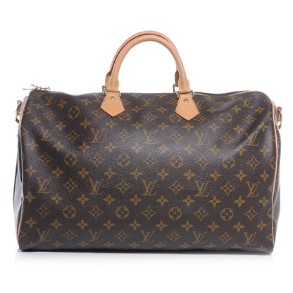 Louis Vuitton Monogram Speedy Bandouliere 40 1 of 7
